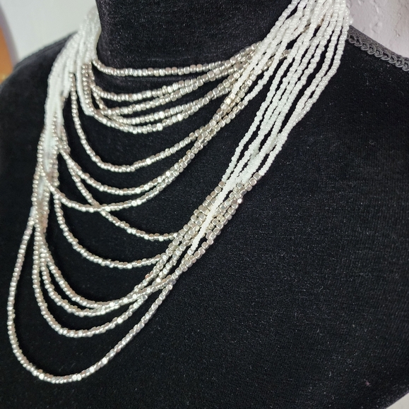 lonna & lilly Beaded Layerd Necklace - Picture 2 of 5